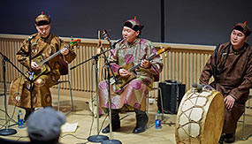 Tuvan throat singers