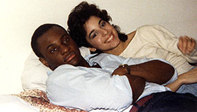 Pascal Kabemba '85 and Teresa Delgado '88