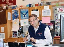 Noah Wintroub '94 at his office desk