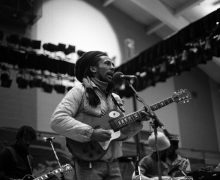 Bob Marley performing at Colgate