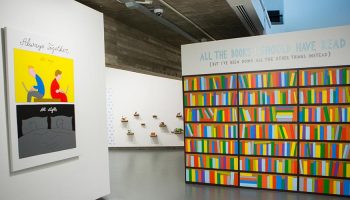 'Bookshelf, 2016' exhibit