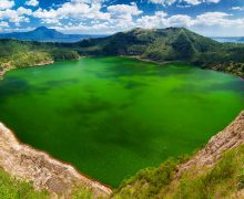 Taal Volcano crater lake